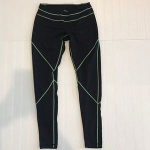 Zella women’s medium M leggings black/green